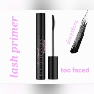 TOO FACED *Better than Sex Foreplay Mascara Primer* / .27 oz / New in box